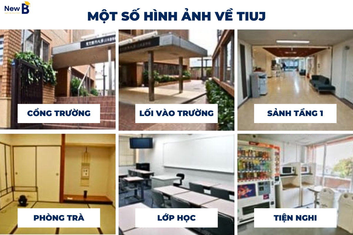 Cơ sở vật chất trường Nhật ngữ TIUJ