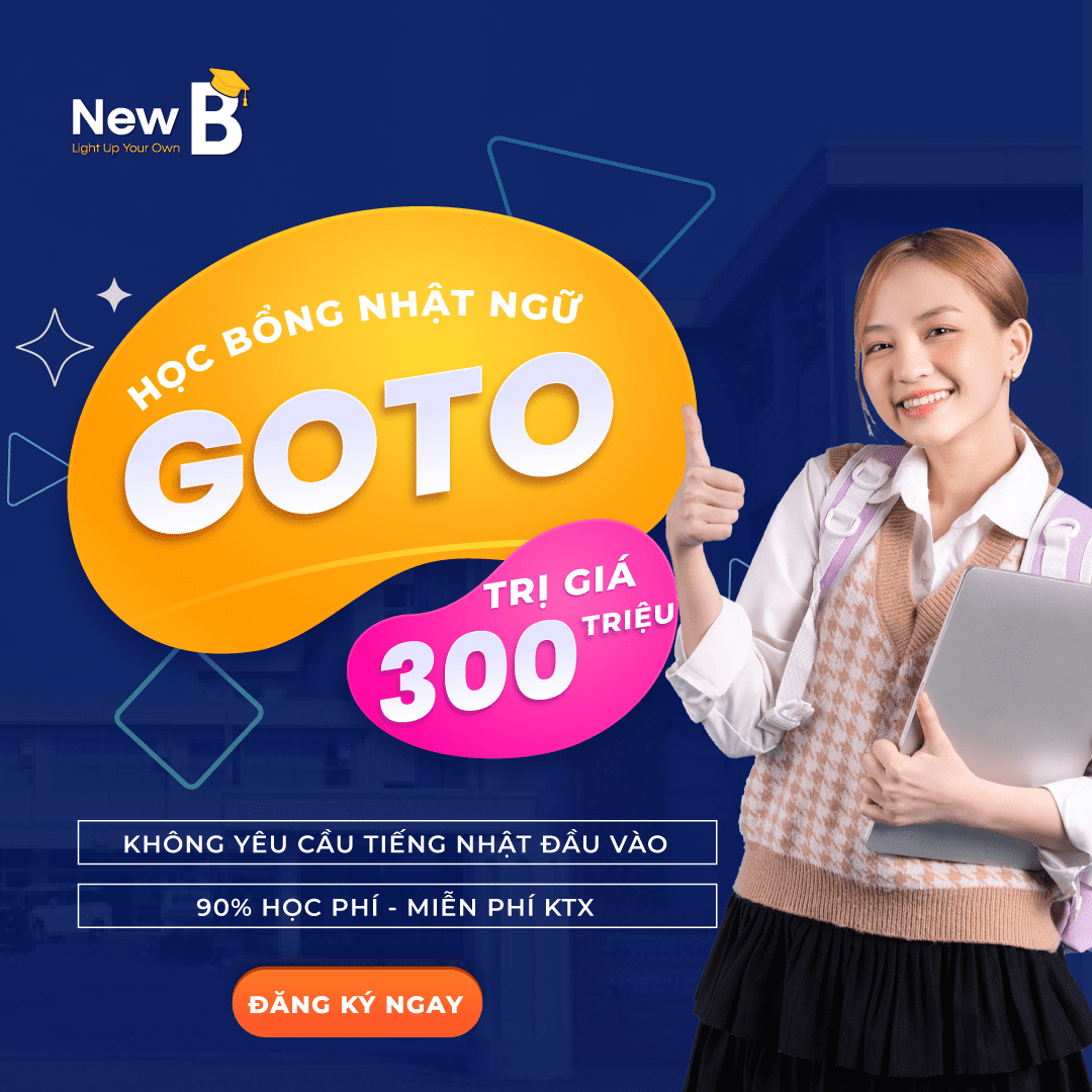 Học bổng nhật ngữ Goto Học bổng điều dưỡng