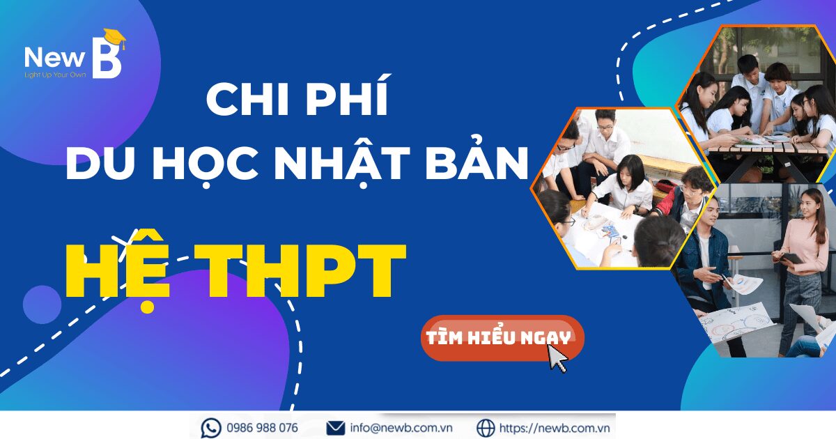 chi phí du học Nhật bản hệ THPT