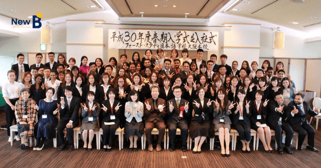 Trường Nhật ngữ First Study là một trong những trường Nhật ngữ ở Osaka tốt nhất
