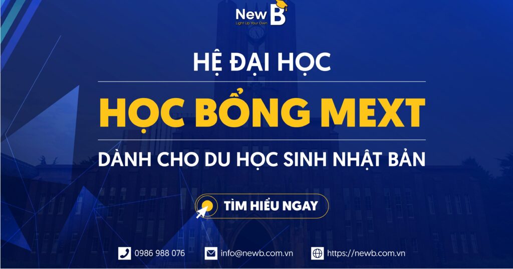 Săn học bổng du học Nhật MEXT