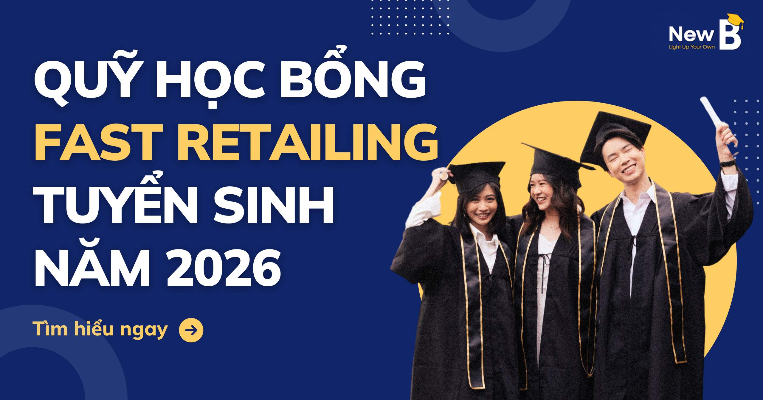 Quỹ học bổng Fast Retailing năm 2026