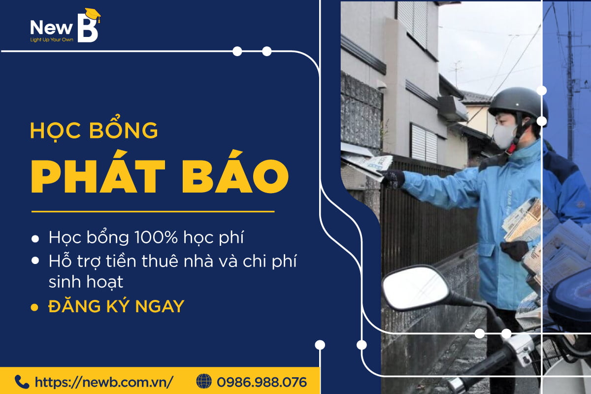 Học bổng phát báo - du học Nhật Bản