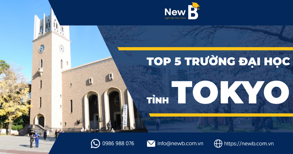 top 5 trường đại học tokyo