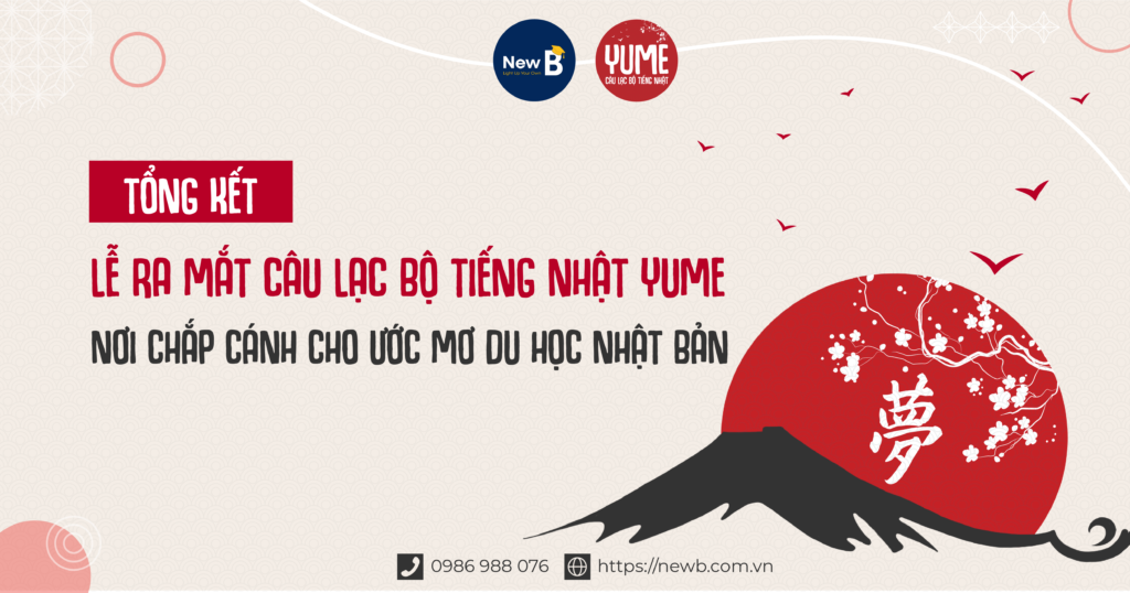 Tổng kế lễ ra mắt CLB tiếng Nhật Yume