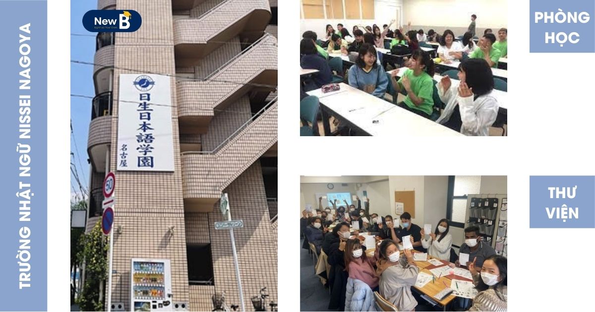 Cơ sở vật chất trường Nhật ngữ Nissei Nagoya