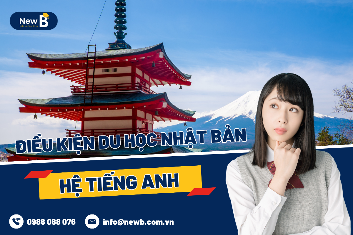 Điều kiện du học Nhật Bản hệ tiếng Anh