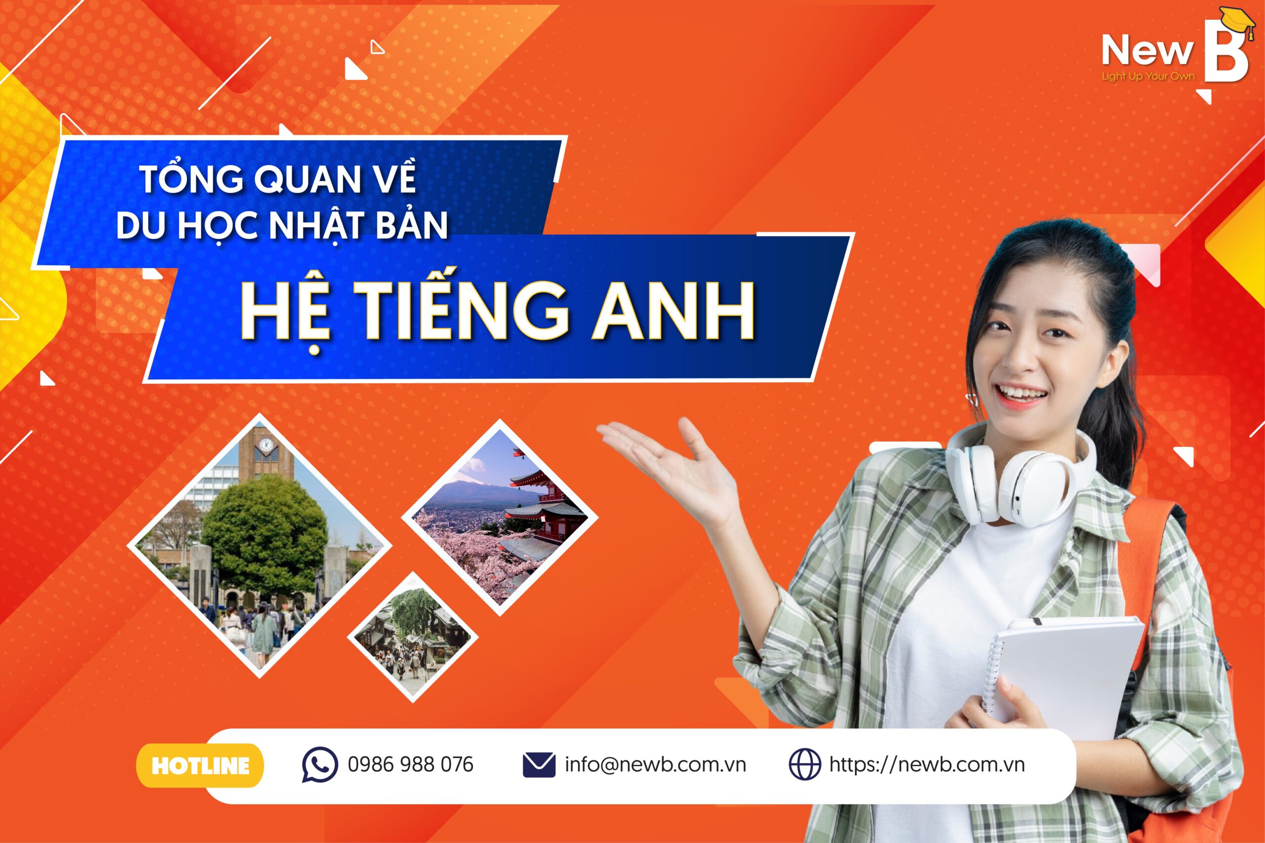 Du học Nhật Bản hệ tiếng Anh