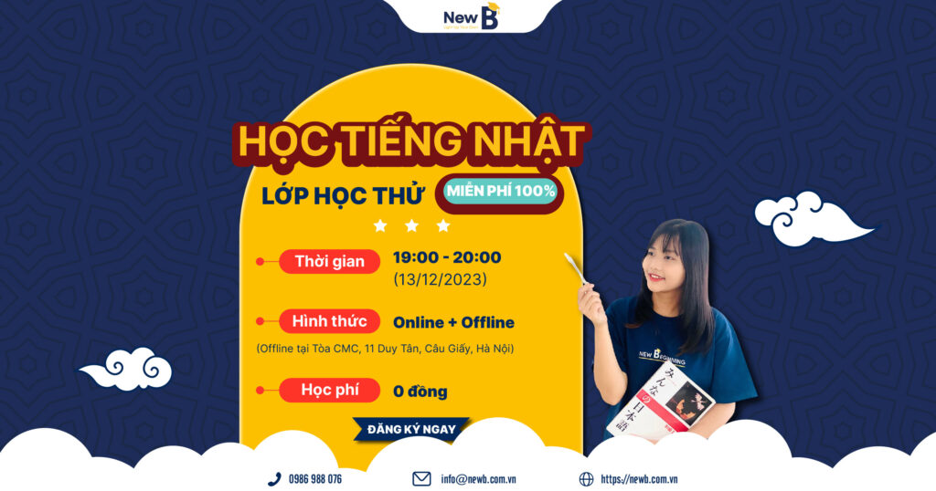 dự án học tiếng Nhật -học thử miễn phí