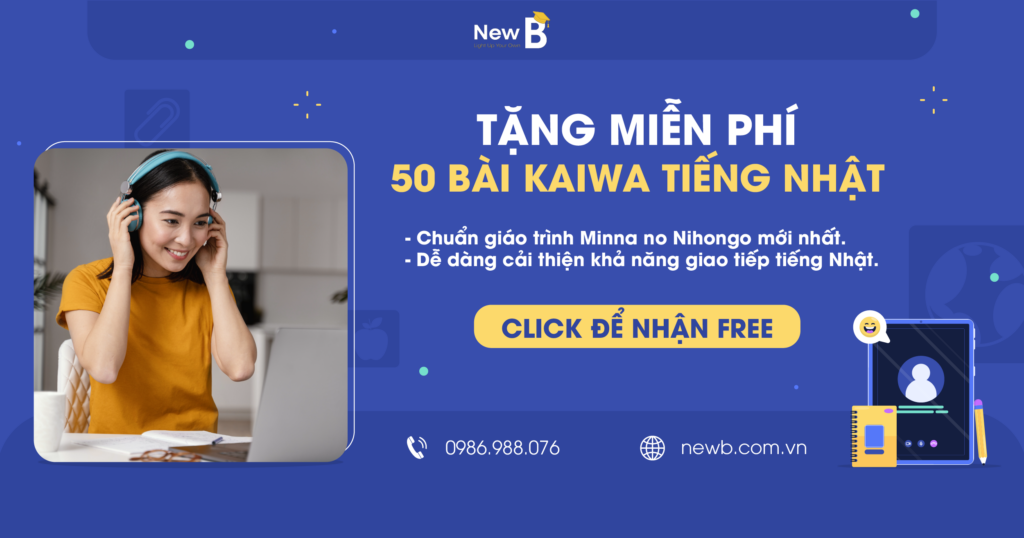 Tặng 50 bài kaiwa miễn phí