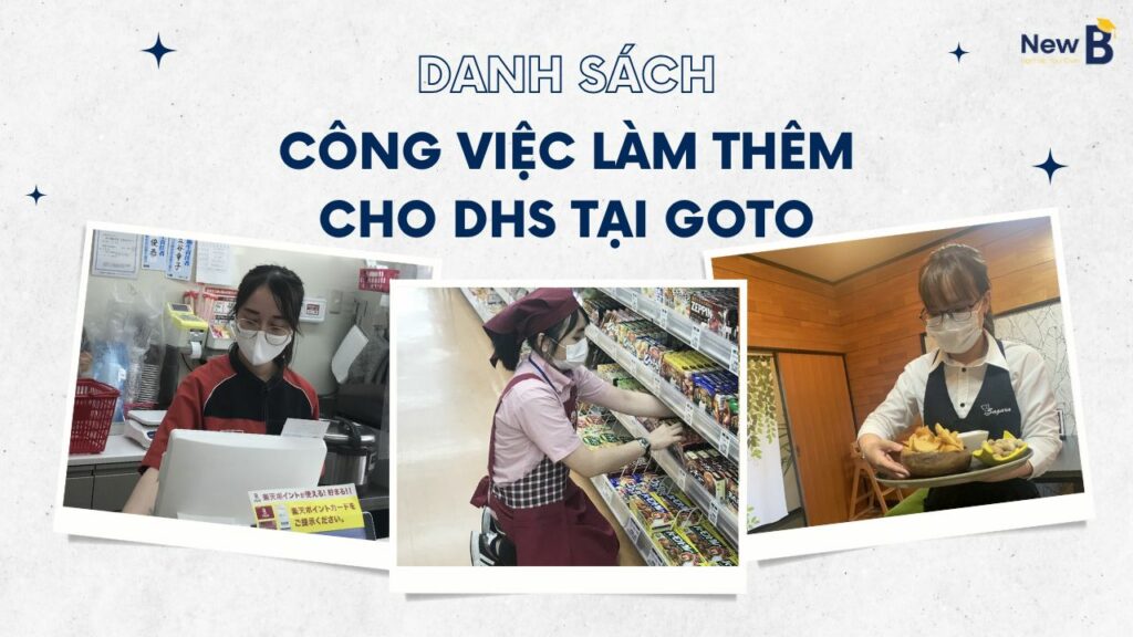 Công việc làm thêm tại Goto