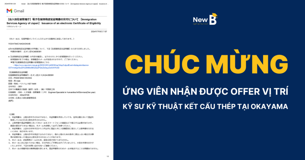 Offer kỹ sư kỹ thuật kết cấu thép