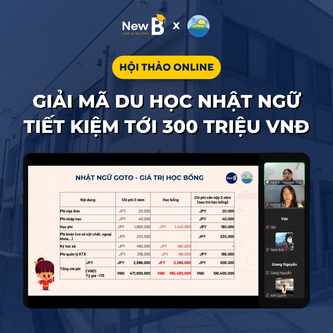 Giải mã du học Nhật ngữ tiết kiệm 300 triệu VNĐ