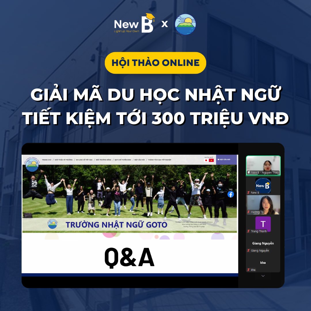 Hội thảo du học Nhật ngữ tiết kiệm